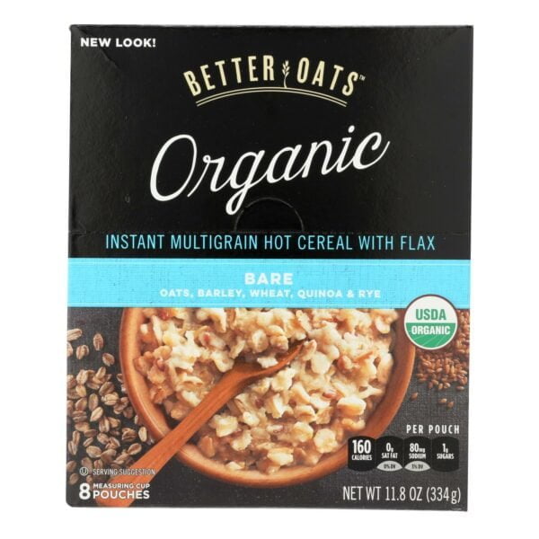 Instant Multigrain Hot Cereal with Flax