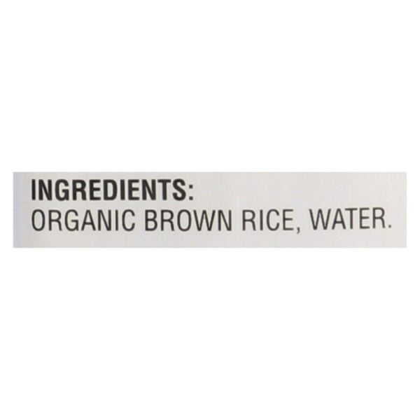 Organic Brown Rice Pasta Spaghetti Style