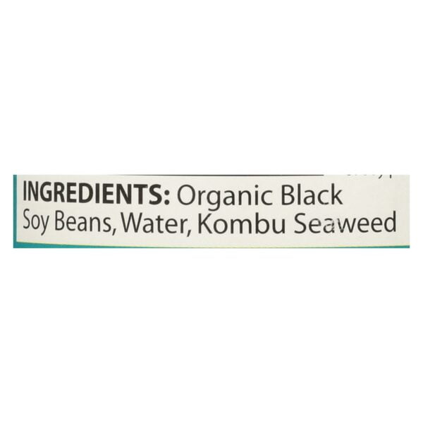 Organic Black Soy Beans