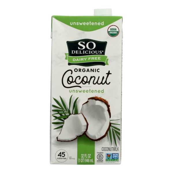 Organic Coconut Milk Dairy Free Unsweetened
