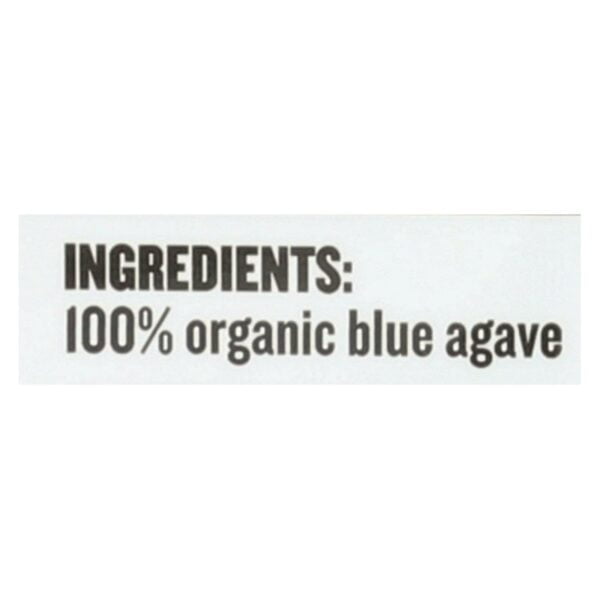 Organic Amber Raw Blue Agave