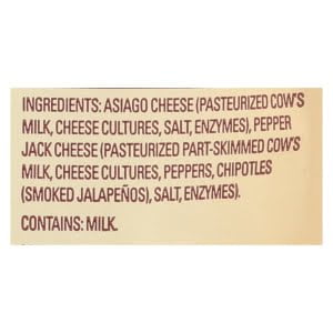 Cheese Crisps Asiago And Pepper Jack