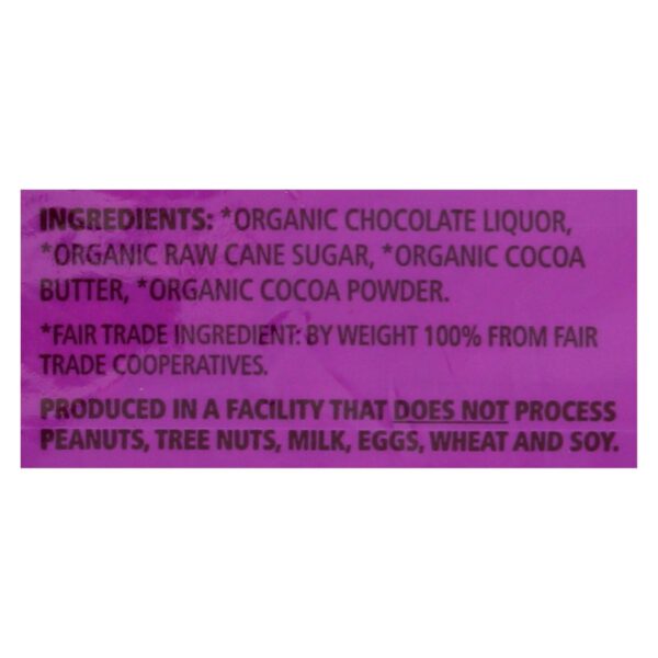 Organic Bittersweet Chocolate Chips