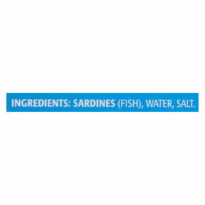 Sardines Skinless and Boneless in Water Salt Added