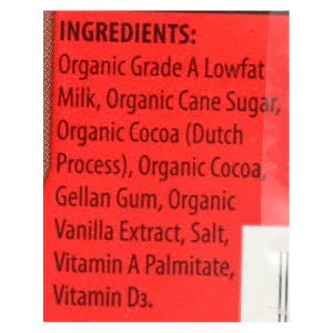 Organic Lowfat Milk Chocolate 6 Count (8 oz Each)