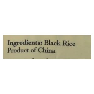 Heirloom Forbidden Black Rice