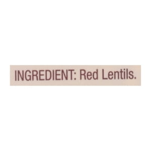 Red Lentils Beans
