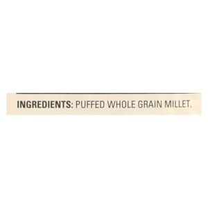 Puffed Millet Cereal