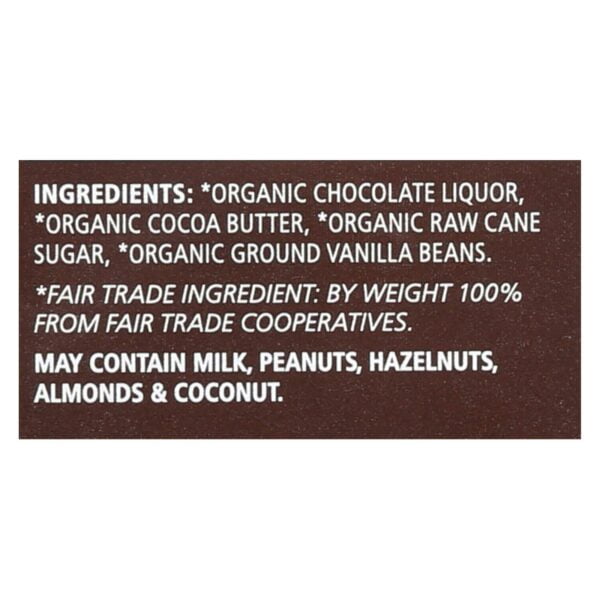 Organic Extreme Dark Chocolate Bar