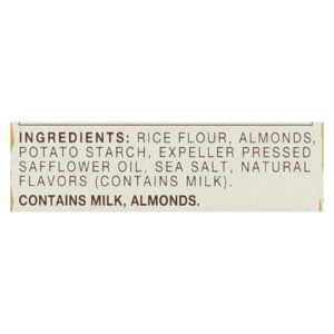 Almond Nut-Thins Nut & Rice Cracker Snacks Hint of Sea Salt