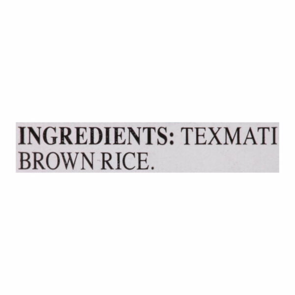 Texmati Long Grain American Basmati Brown Rice
