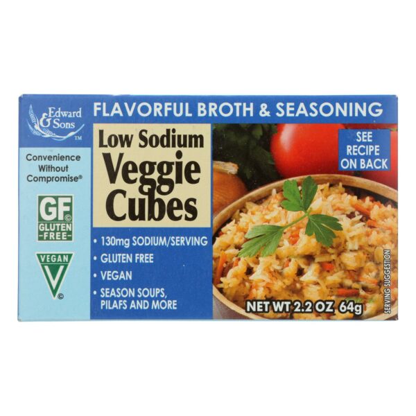 Bouillon Cube Gluten Free Low Sodium Veggie