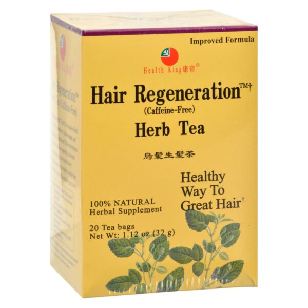 health king hair regeneration herb tea