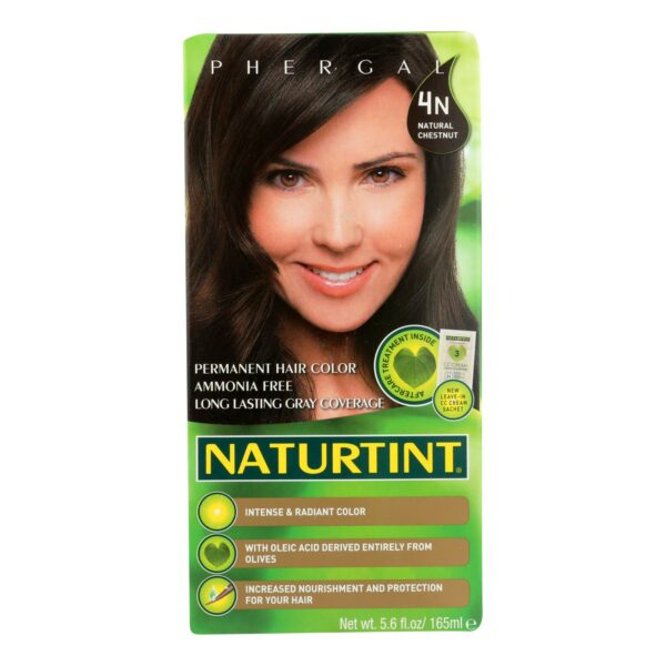 Permanent Hair Color 4N Natural Chestnut