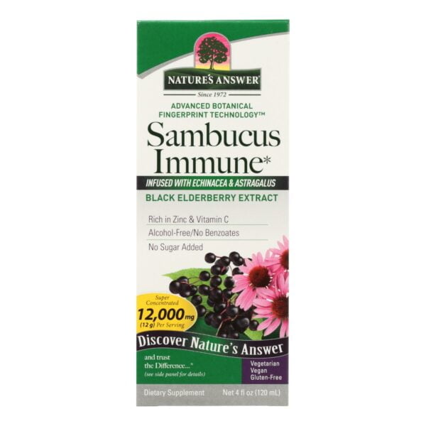 Sambucus Immune Black Elder Berry 5000 mg