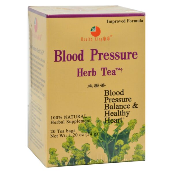 health king blood pressure herb tea