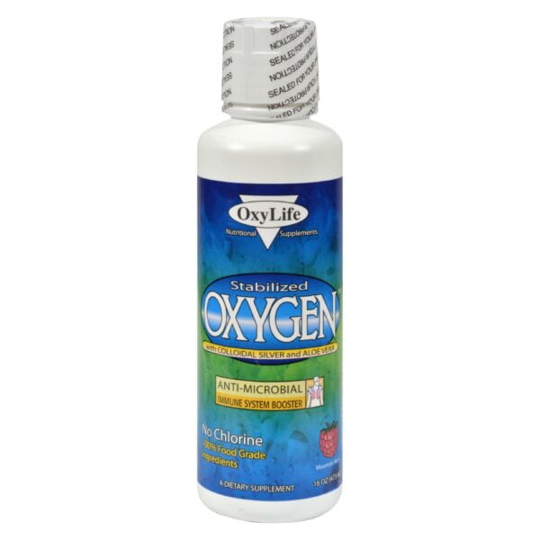 Oxygen with Colloidal Silver and Aloe Vera