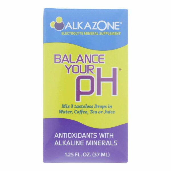 Balance Your PH - Antioxidants with Alkaline Minerals