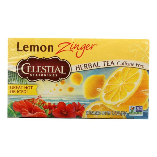 Lemon Zinger Herbal Tea Caffeine Free