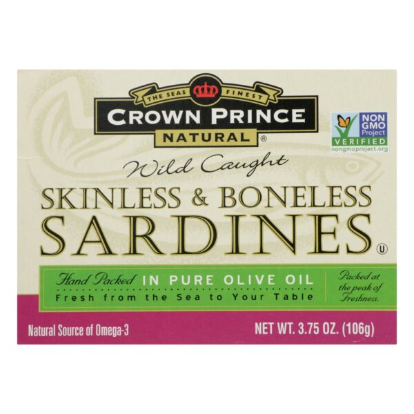 Skinless & Boneless Sardines in Olive Oil