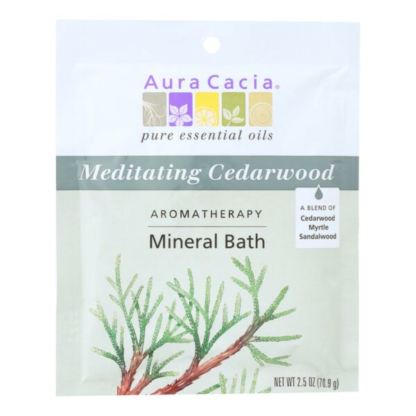Mineral Bath Cedarwood Meditating 2.5 oz