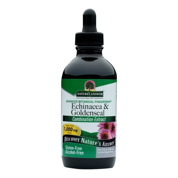 Echinacea and Goldenseal Alcohol Free