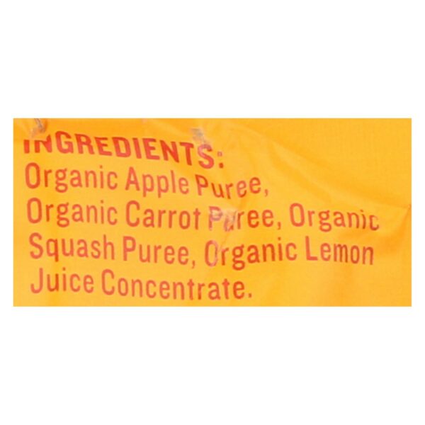 Baby Carrot Squash Apple Organic
