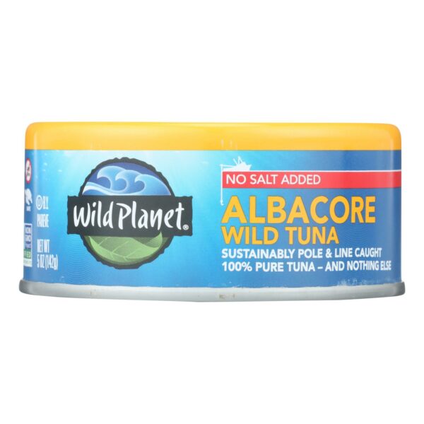 Wild Albacore Tuna No Salt Added