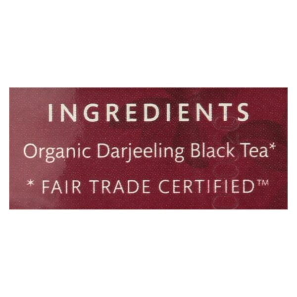 Organic Tea Darjeeling Fair Trade Certified