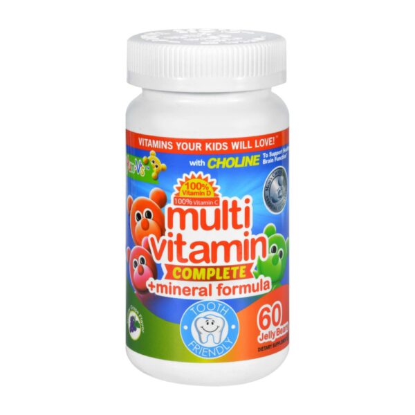Jelly Multivitamin Formula Minerals Delicious Fruit