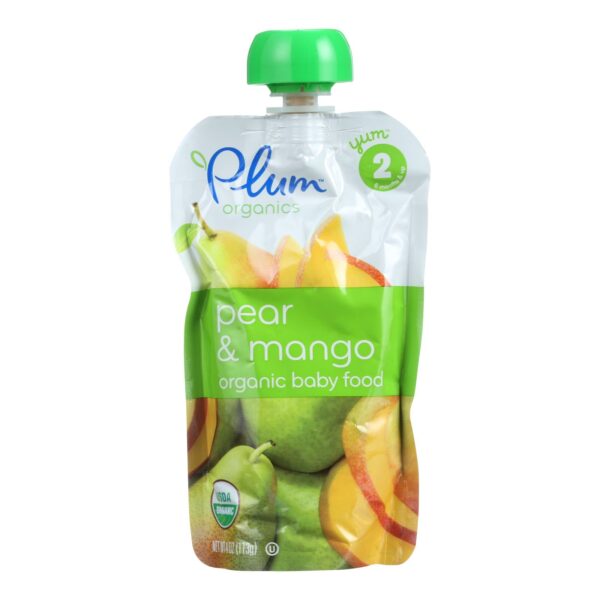 Organic Baby Food Stage 2 Pear & Mango