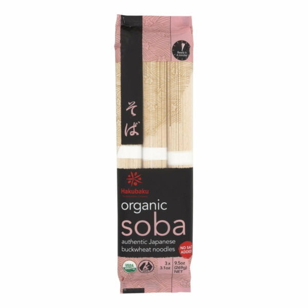 Organic Soba Authentic Japanese Buckwheat Noodles