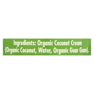 Organic Coconut Cream Premium Unsweetened