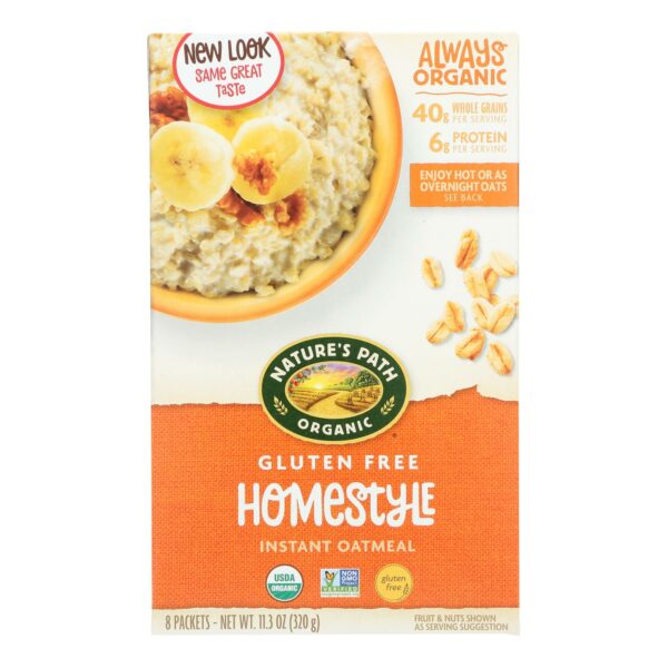 Organic Gluten Free Selections Homestyle Hot Oatmeal