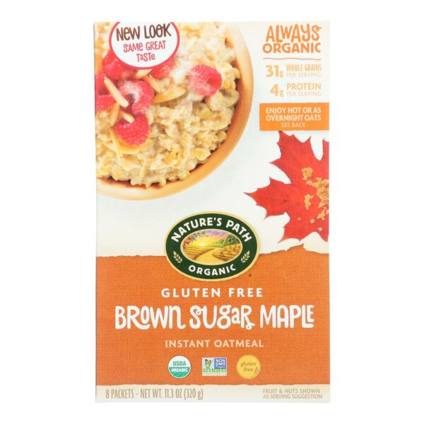 Brown Sugar Maple Oatmeal Gluten Free