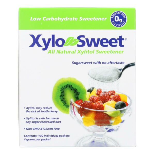All Natural Xylitol Sweetener 100 Packets