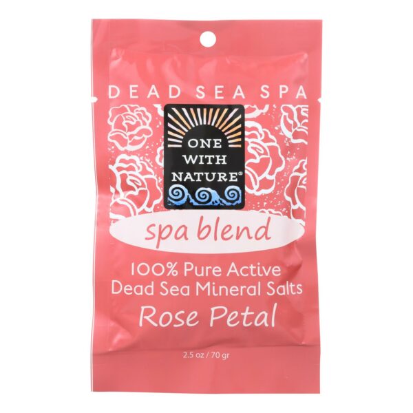 100% Pure Active Dead Sea Minerals Salts Spa Blend Rose Petal
