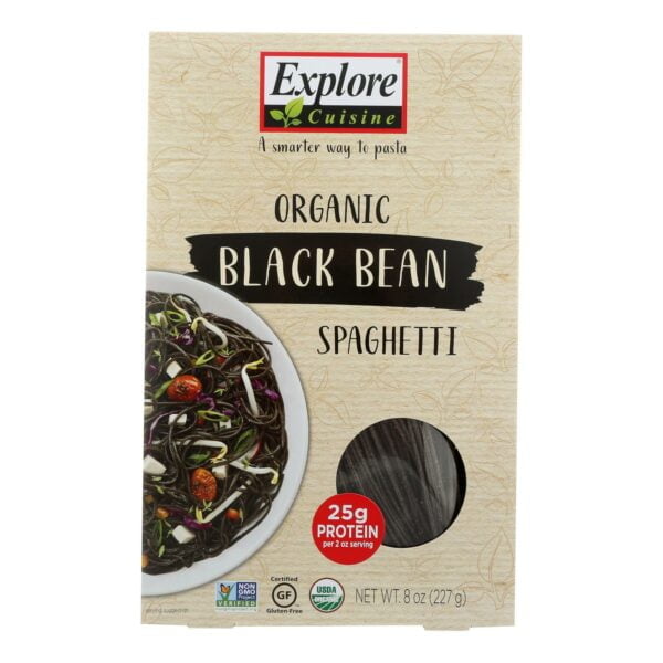 Black Bean Spaghetti Pasta