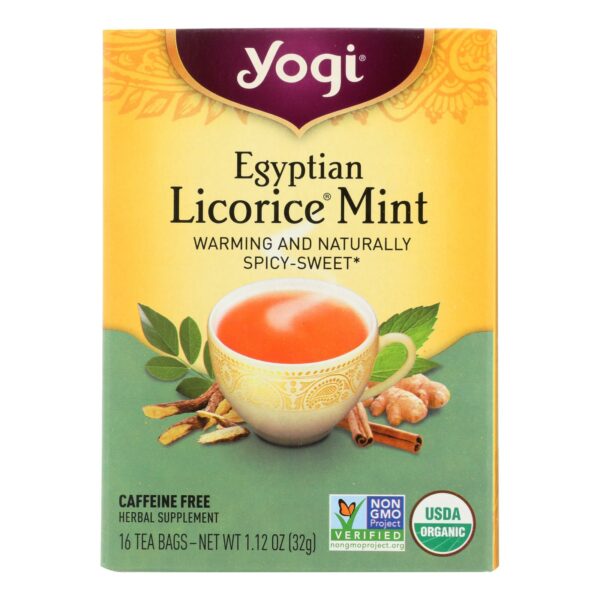 Tea Egyptian Licorice Mint Caffeine Free