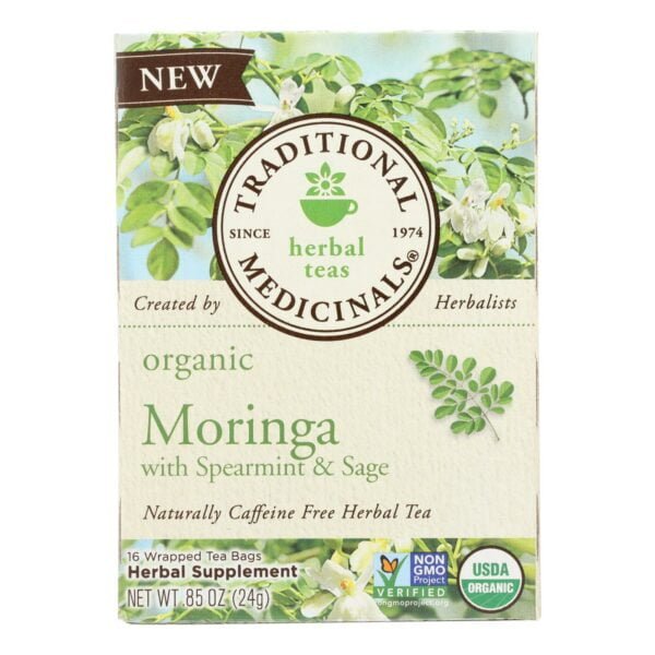Tea Moringa With Spearmint Sage