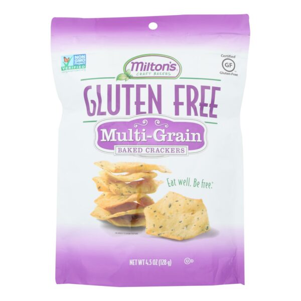 Gluten Free Baked Multigrain Crackers