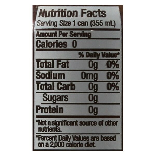 All Natural Zero Calorie Soda Ginger Root Beer 6-12 fl oz