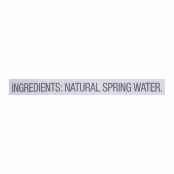 evian natural spring water