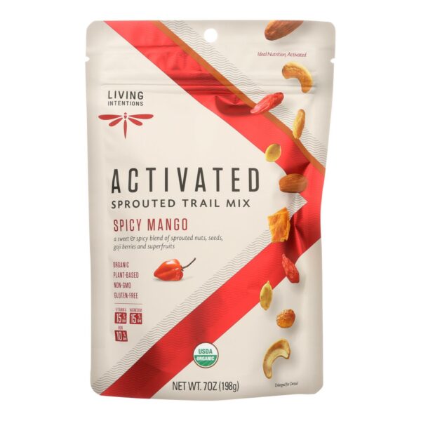 living intentions activated sprouted trail mix