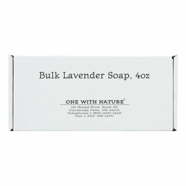 one with nature lavender soap