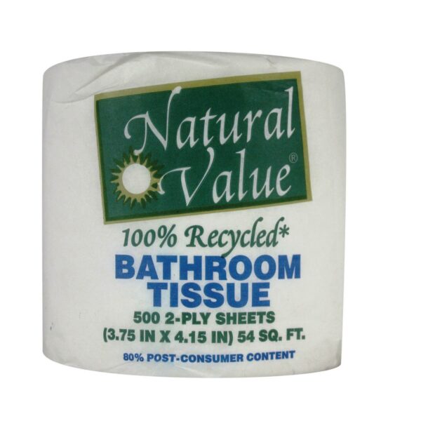 natural value bathroom tissue