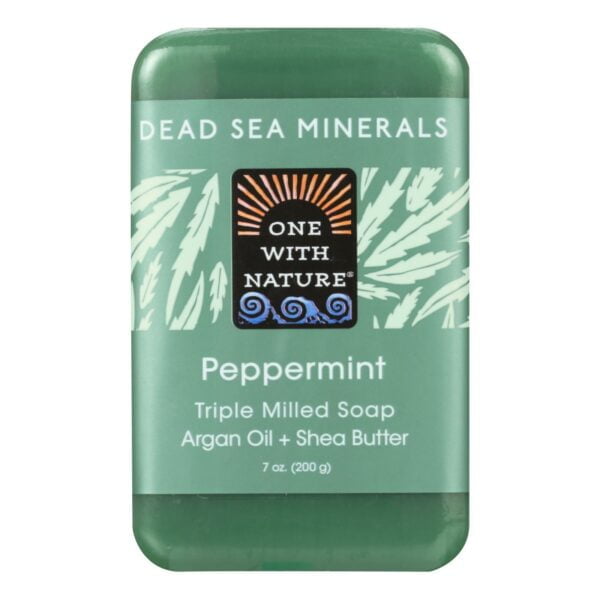 one with nature dead sea mineral soap