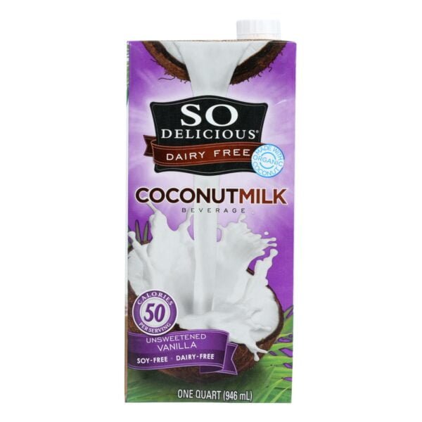 so delicious coconut milk beverage unsweetened