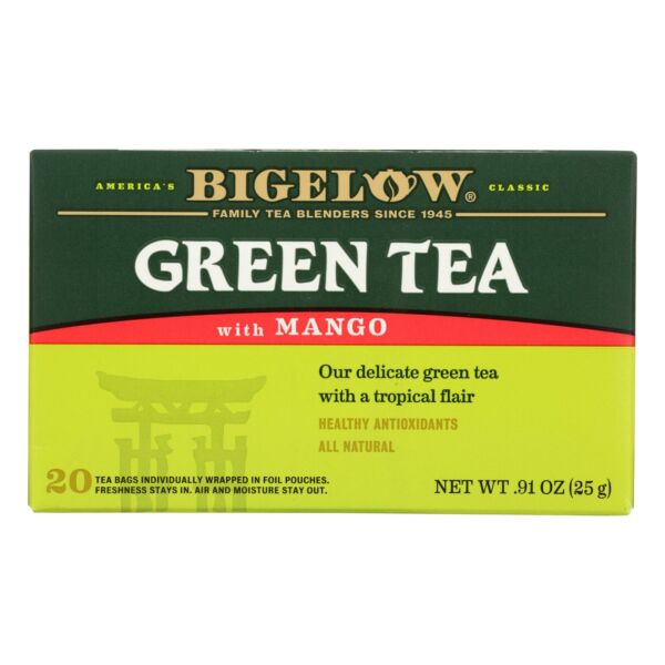bigelow green tea with mango
