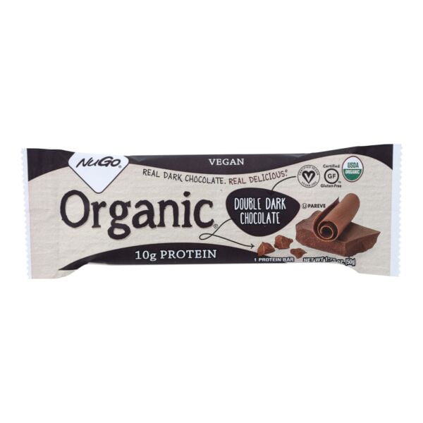 nugo organic double dark chocolate